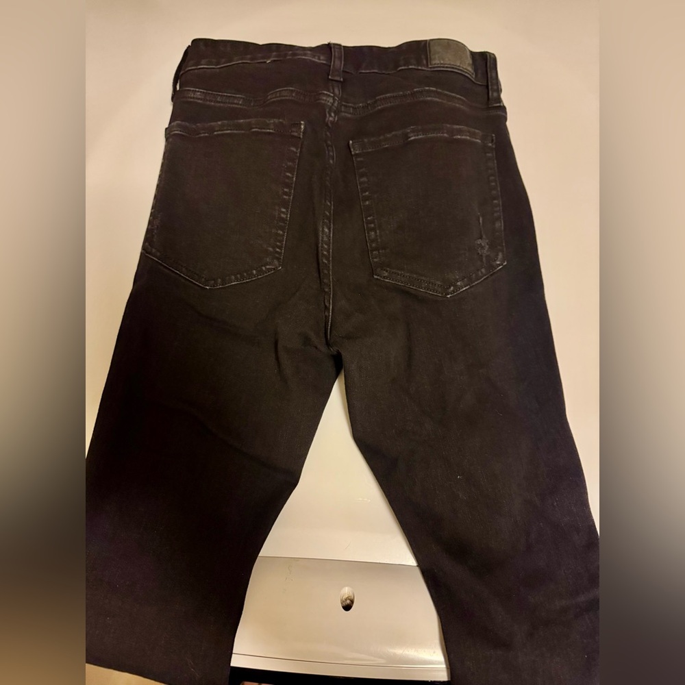 Aeropostale Black Distressed Jeggings - Picture 4 of 7